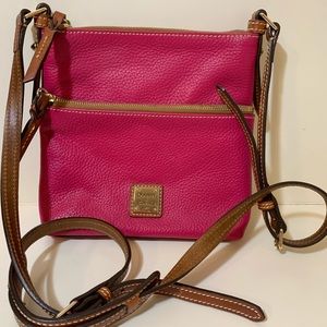 Dooney and Bourke Rose/Pink Crossbody Handbag 9x9